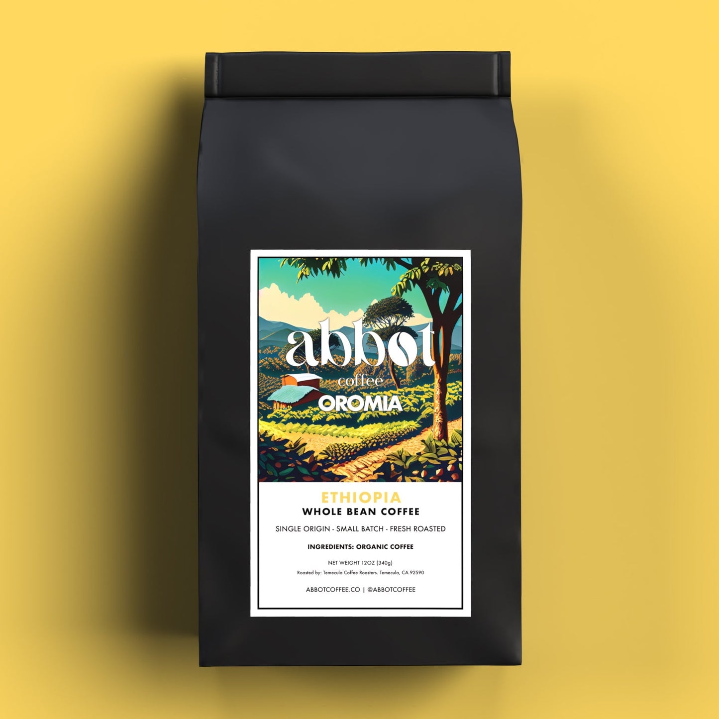 Ethiopia Organic Coffee - Medium/Light Roast Coffee