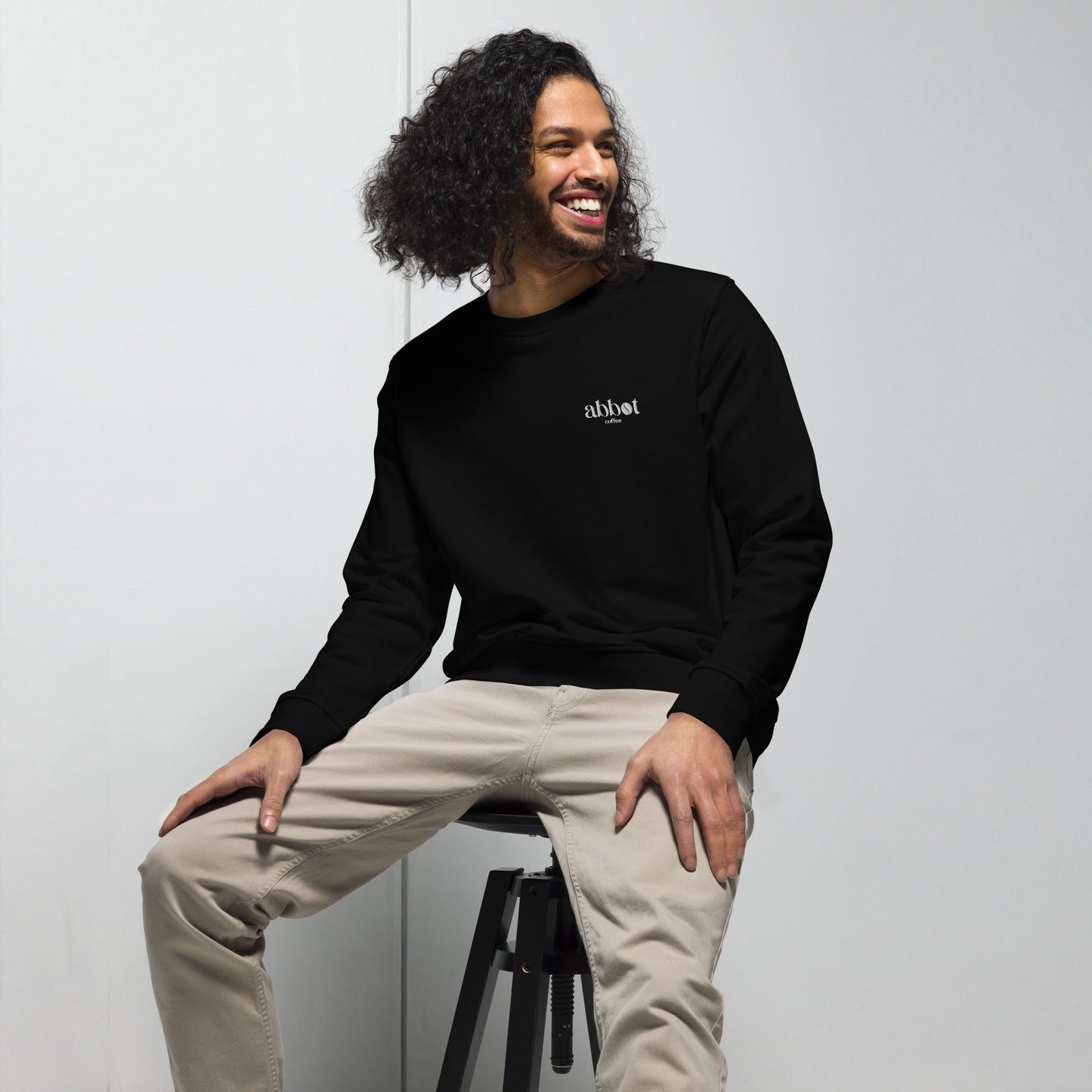 The Organic Sweatshirt - Black / S